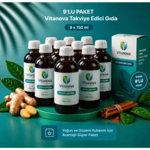 VitaNötr 9 lu şişe 150 ml